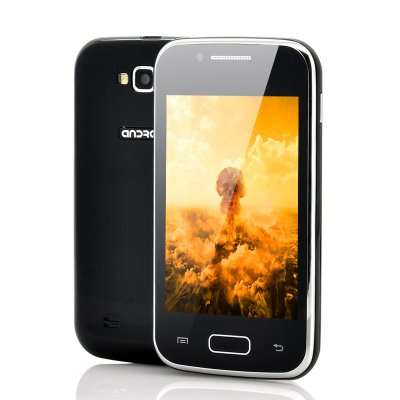 3.5 Inch Android Phone "Radical" - Unlocked Dual SIM, 1GHz CPU (Black)