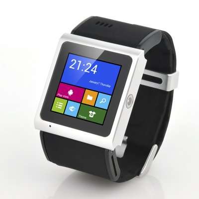 3G Dual Core Android Smart Watch "Tigon" - 1.54 Inch TFT Touch Screen, MTK6577 1GHz CPU, 3 Megapixel