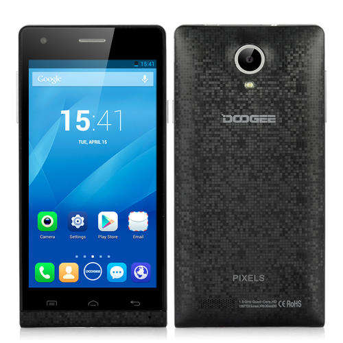 DOOGEE PIXELS DG350 Android 4.2 Phone - Quad Core CPU, 4.7 Inch 720p IPS Capacitive Screen, 8MP
