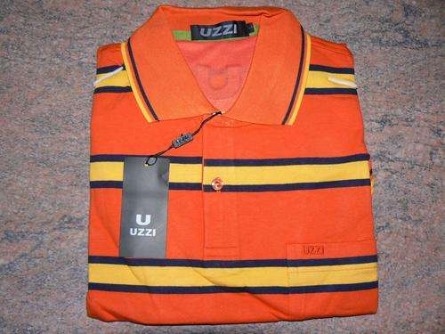 UZZI - Golf Shirt - X-LARGE - Orange - BRAND NEW
