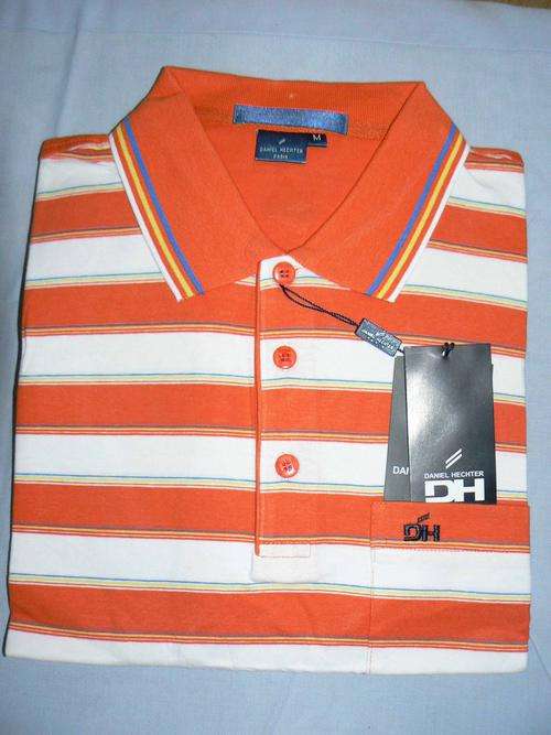 DANIEL HECHTER - Golfer - MEDUIM - ORANGE - BRAND NEW