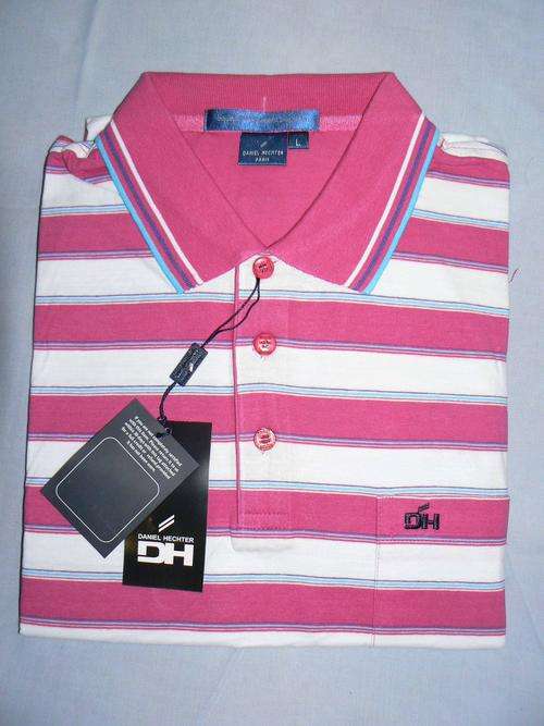 DANIEL HECHTER - Golfer - LARGE - PINK - BRAND NEW