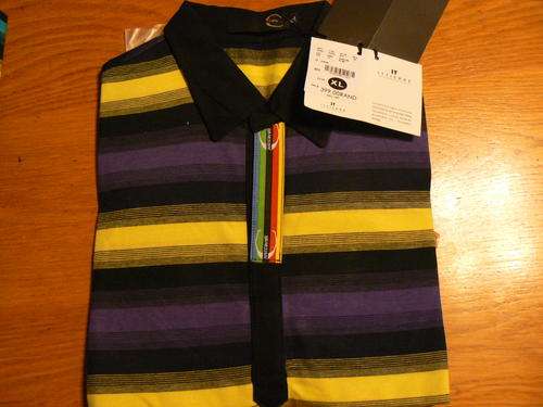 JUST CAVALLI - Golf Shirt - X-LARGE - SLIM - BRAND NEW