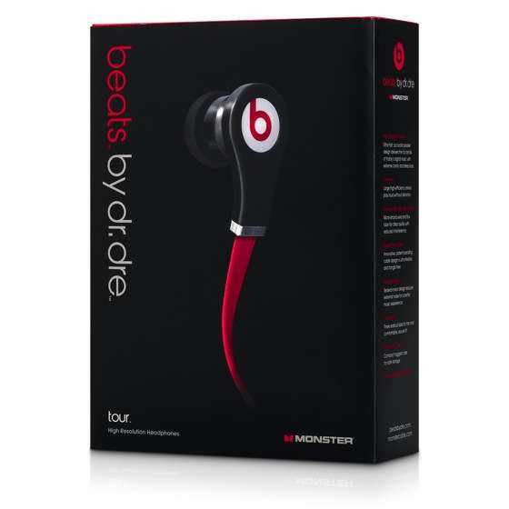 Monster Beats By Dr. Dre Tour In-Ear Headphones - Please read