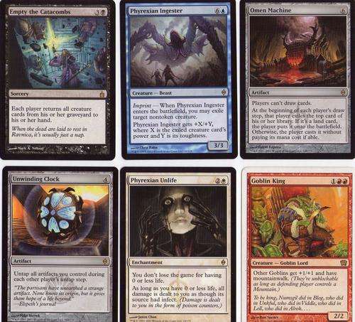 6 Magic the Gathering **mtg** rare lot M/NM