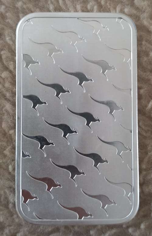 1 oz Perth Mint silver bars (x 10)