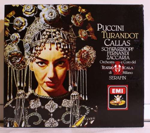 Puccini Turandot Callas (Schwarzkopf,Fernandi, Zaccaria) 2-CD/Booklet MONO Box set