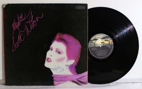 Marloe Scott Wilson autographed gatefold 1982 vinyl