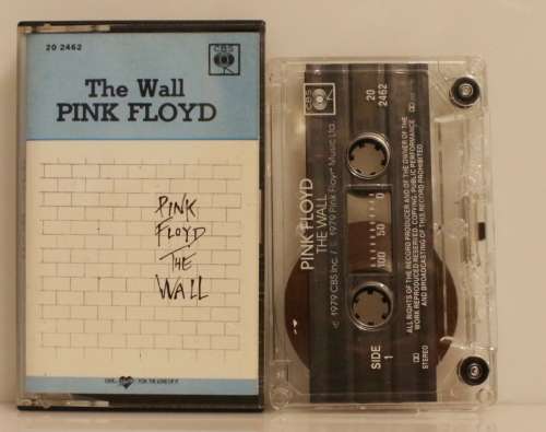 PINK FLOYD - The Wall 1979 SA cassette (CBS 20 2462) no barcode