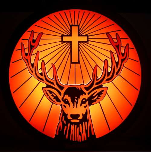 JAGERMEISTER bar wall light/sign in excellent working condition