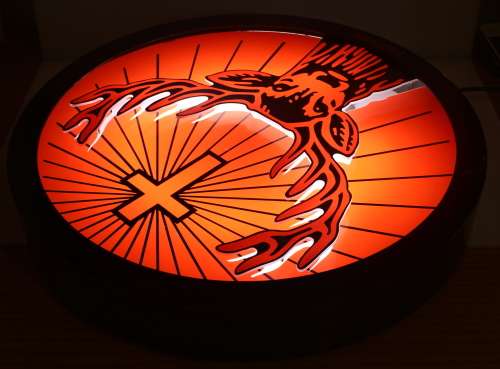 Jagermeister light box bar