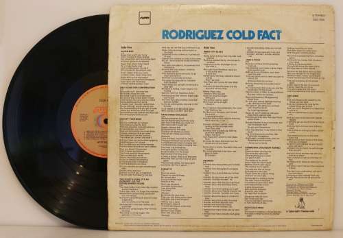 Rodriguez - Cold Fact SXBS 7000 (1974) G+/VG-