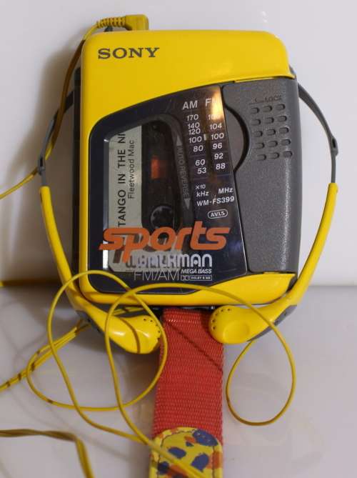 SONY Sports WALKMAN Tape/FM/AM Mega Bass with 2 tapes for IANMARRAN as discussed