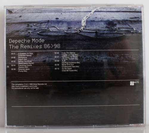 DEPECHE MODE The Remixes 86>98 PROMO/Not For Sale UK 1998 (PCDMUTEL5)The original one, not the fake!