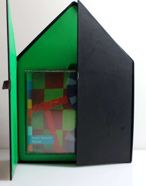 PETER GABRIEL - Steam Limited Edition 4-track CD single Box set 1993 UK