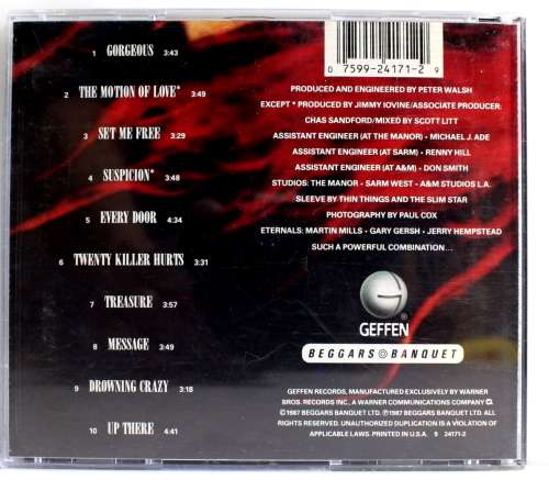 GENE LOVES JEZEBEL - The House of Dolls CD (1987 US)
