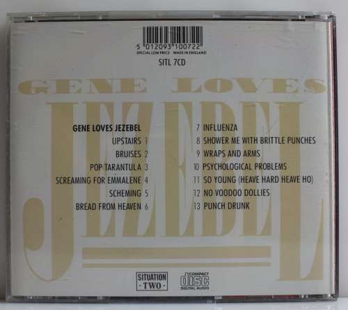 GENE LOVES JEZEBEL - The House of Dolls CD (1987 US)