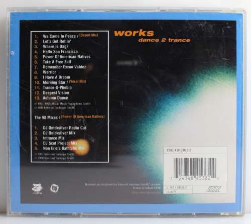DANCE 2 TRANCE Works Limited Edition 2-CD (1998 Germany) M