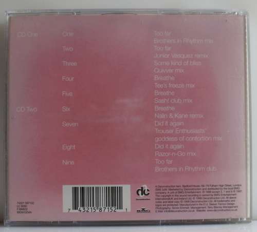 KYLIE Minogue - MIXES 2-CD plus 4 others FOR RASSIE
