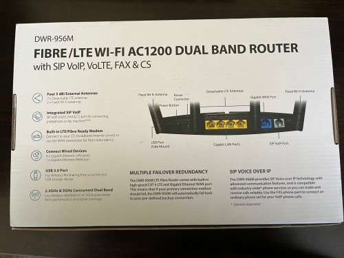 Dlink Fibre/LTE Router DWR-956M
