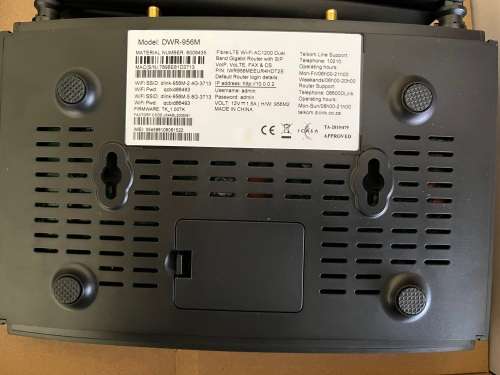 Dlink Fibre/LTE Router DWR-956M