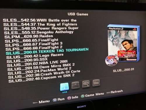Playstation 2+64GB usb