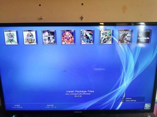 PS3 1TB Faulty lens