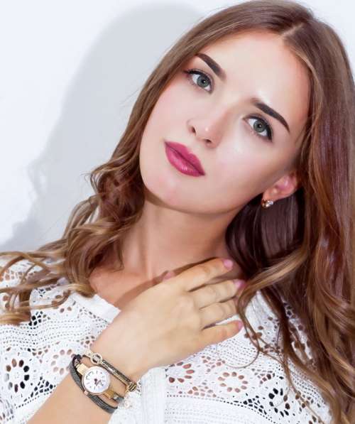 New Fashion Women Bracelet Watch Gold Quartz Gift Watch Wristwatch Women Dress Leather Casual