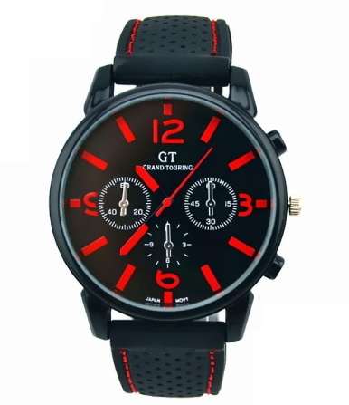 Men Fashion Silicone Band Sport Watch - GT