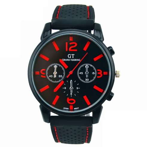 Men Fashion Silicone Band Sport Watch - GT