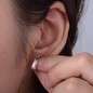 New Fashion Jewelry teardrop hook 925sterling silver hoop earrings