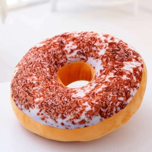 3D Creative Plush Donut Food Pillows Toys Dolls Funny Cartoon Donuts Pillow Plush