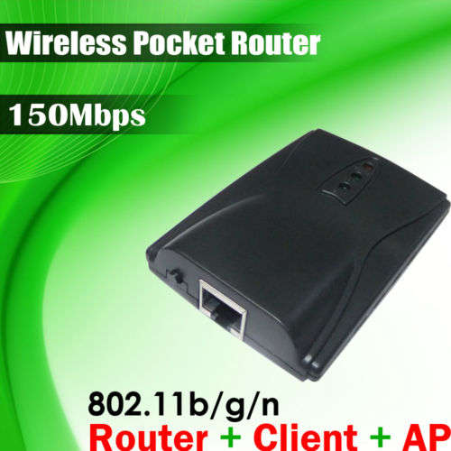 New Mini Pocket b/g/n 150Mbps 150M Wireless Router AP