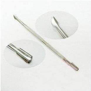 METAL CUTICLE PUSHER GEL REMOVER TOOL USE BIO SCULPTURE