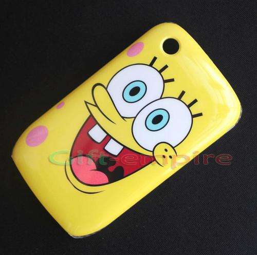 FREE SHIPPING !! Yellow Cartoon Hard Cover Case Skin For Blackberry Curve 8520 8530