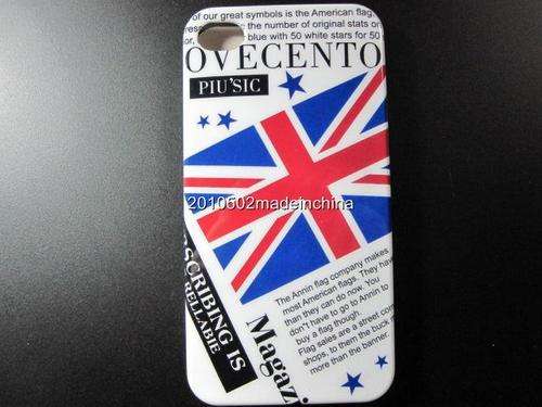 FREE SHIPPING!! UK United kingdom flag Hard skin Case Cover For Apple iPhone 4G 4S +Gift
