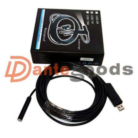 7M USB Waterproof Endoscope Borescope Snake Inspection Camera Fast Ship