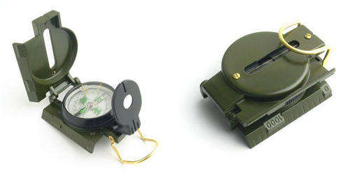 Millitary Floating Lensatic Compass with Luminous Dial