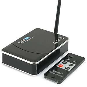USB Wireless 4Channel Camera DVR Receiver Motion Detect