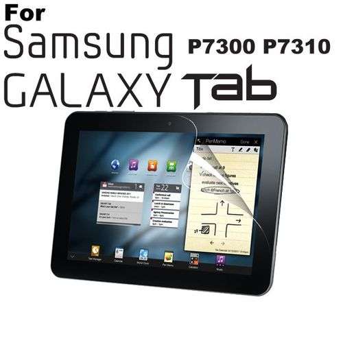 New Clear LCD Screen Protector Film Skin For Samsung Galaxy Tab P7300 P7310