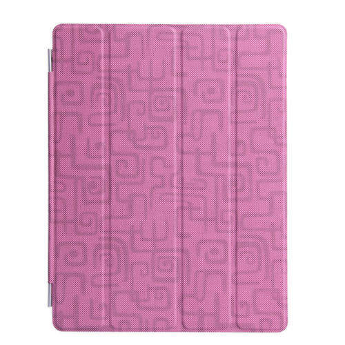 LOCAL STOCK!! iPad 2 iPad 3 Smart Cover Slim Magnetic PU Leather Case Wake/ Sleep Stand Light Purple