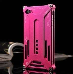 Rose Pink Transformers Aluminum Metal Frame Bumper Case Cover For Iphone 5 5G