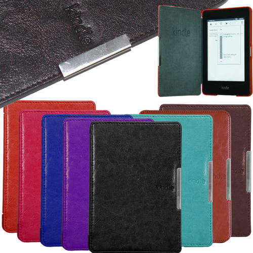 Fashion Amazon Kindle paperwhite Premium synthetic Leather Pouch Case Cover NEW