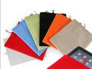 Soft Velvet Cloth Bag Case Pouch Sleeve Cover Skin For 7 Inch Tablet PC Pad 3 Colours