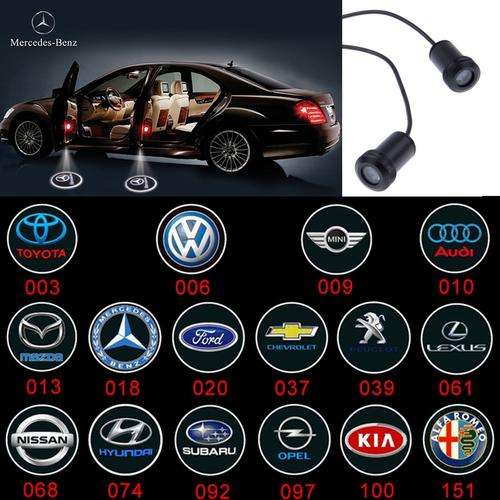 Local Stock! 2x LED Welcome Ghost Shadow Laser Car Door Light Projector Logo Lamp Vehicle HOT