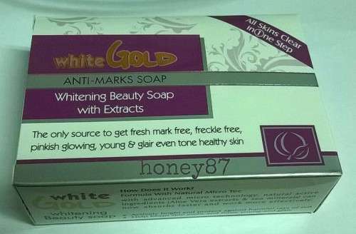 White Gold Whitening Soap