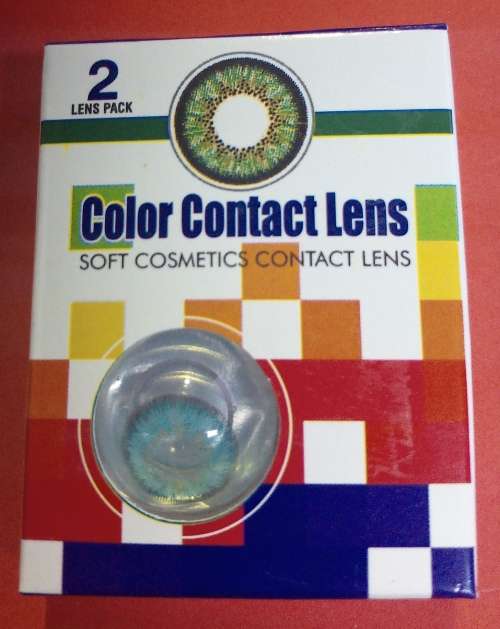 Cosmetic Colour Contact Lenses - Aqua