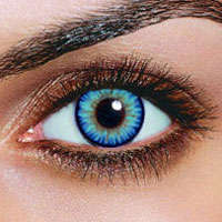 Dark Blue Contact Lenses