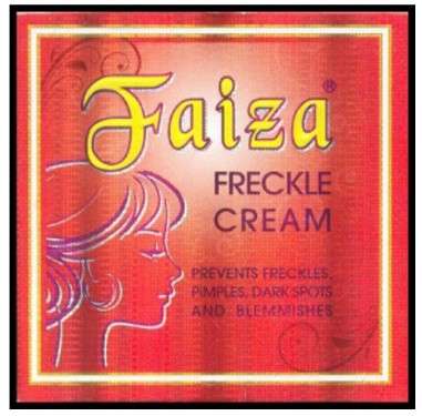 Faiza Freckle Cream