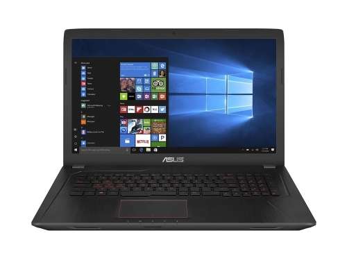 Asus FX753VD Intel Core i7-7700HQ 17.3" Notebook - Black + Laptop Bag